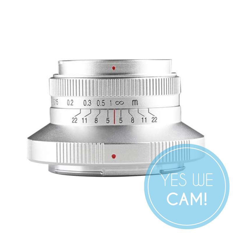 LAOWA 15mm f/5 Cookie FF für Canon RF silber Objektiv