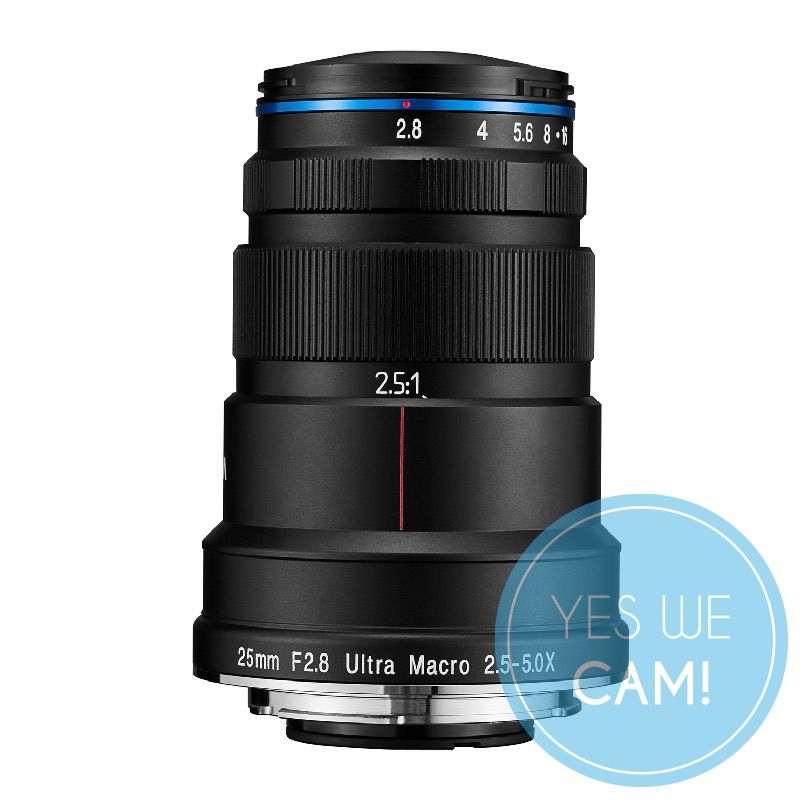 LAOWA 25mm f/2,8 Ultra Macro 2,5-5X für Nikon Z Objektiv