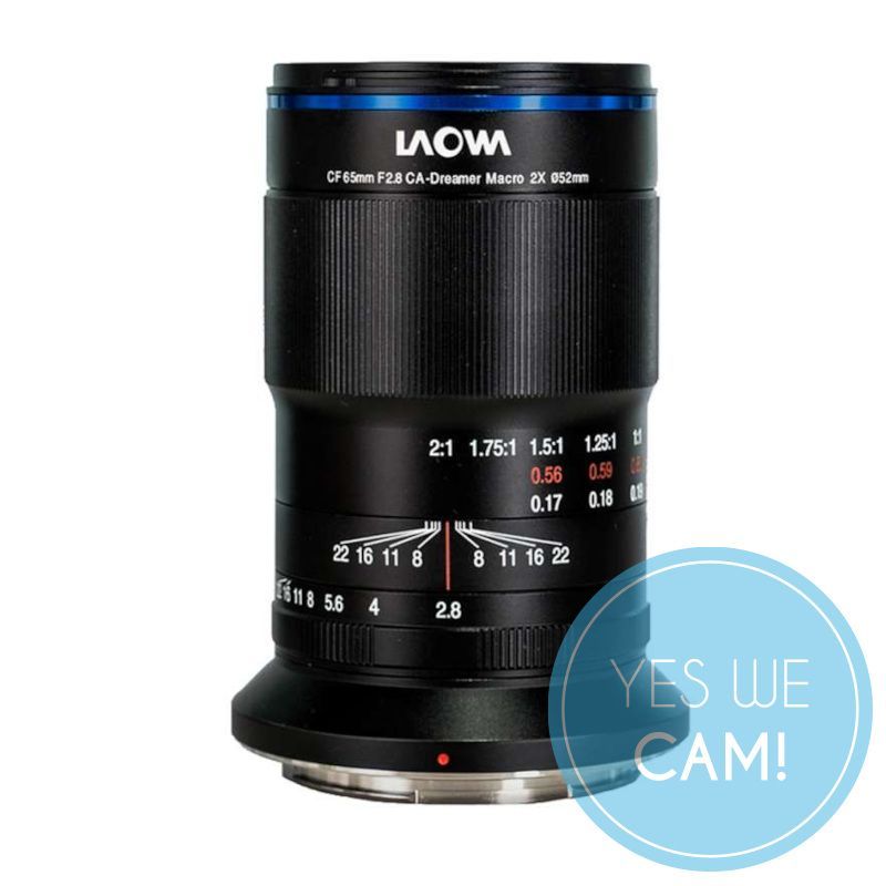 LAOWA 65mm f/2,8 2X UltraMacro APO Nikon Z APS-C Seitenansicht 