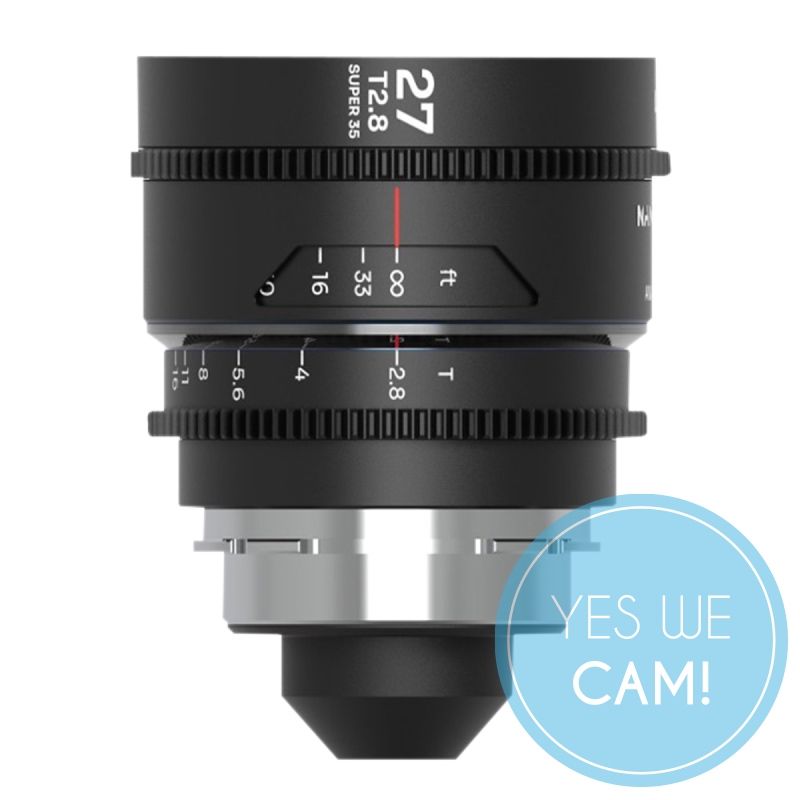 LAOWA Nanomorph 27mm T2.8 1.5X S35 silber-Arri PL Anamorphotisch