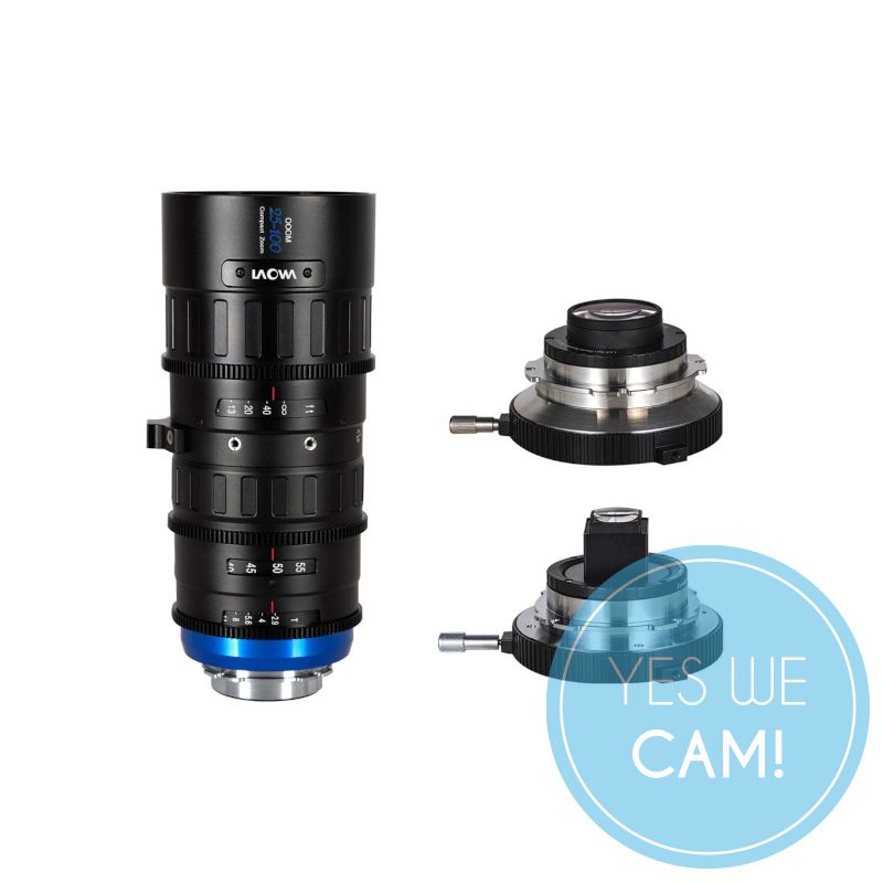 LAOWA OOOM 25-100mm T2.9 Cine Lens Bundle - schwarz All-in-One-Zoom Objektiv