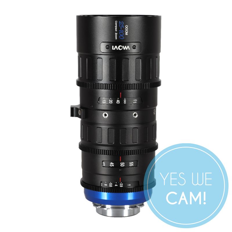LAOWA OOOM 25-100mm T2.9 Cine - schwarz Objektiv