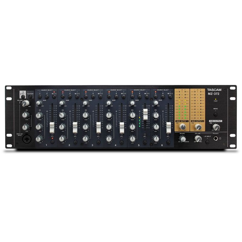 Tascam MZ-372 Mischer für die Festinstallationleistungsstark