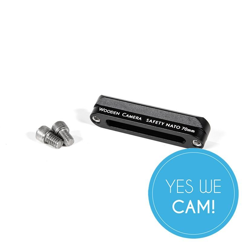 Wooden Camera Safety NATO Rail 70 mm Befestigungs-Schiene