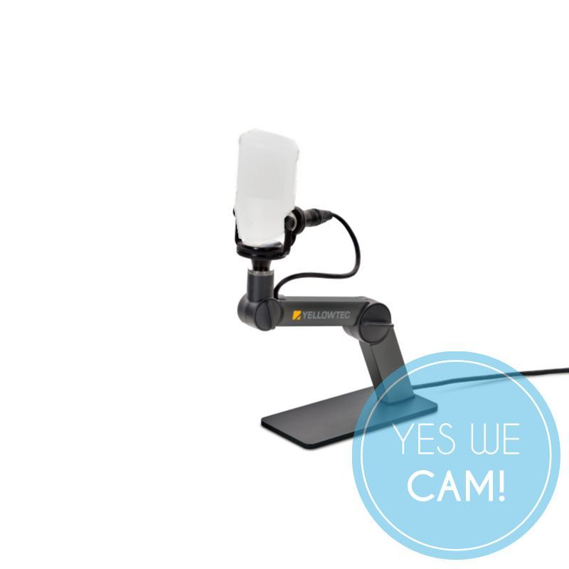 YELLOWTEC M!KA TABLE STAND - SCHWARZ - OHNE ONAIR-ANZEIGE - INSTALLIERTE XLR-STECKER Kaufen