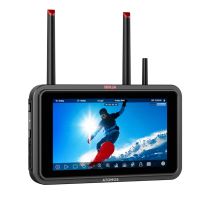 Rückseite des Ninja TX mit HDMI, SDI und USB-C Anschlüssen im Überblick
