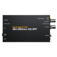 Blackmagic 2110 IP Mini BiDirect 12G SFP Minikonverter