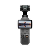 DJI Osmo Pocket 4 Gimbal-Kamera in der Frontansicht