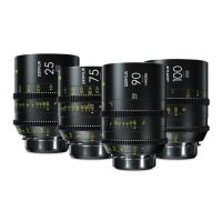 DZOFILM Vespid Prime 4-Lens Kit 25/75/100 T2.1 + Macro 90 T2.8 metric Kit