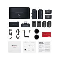Hollyland LARK MAX 2 Combo Wireless Microphone, Lieferumfang