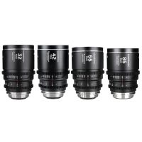 LAOWA Nanomorph LF Prime 4-Lens Bundle - 32mm, 42mm, 55mm, 85mm - Silver Arri PL Default + EF Kit