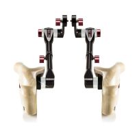 SHAPE Double Telescopic Wooden Handle Grip ARRI Rosette - W-HAND12