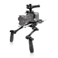 SHAPE RED Komodo Camera Cage, Shoulder Baseplate with Handles Rig Bundle