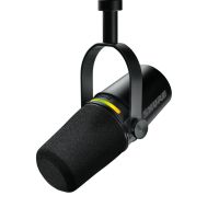 Shure MV7+ Podcast-Mikrofon - Schwarz Audioaufnahme