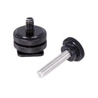 Teradek Hotshoe Mounting Hardware for Fanless Bolt, 1 3/4 in Thumb Screw Blitzschuh Adapter