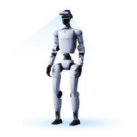Unitree G1 Comp Version humanoider Roboter in Bewegung mit KI-Steuerung für Forschung und Ausbildung