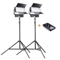 Walimex Pro LED Sirius 160 Bi Color Set2 FB+2,6m Günstig