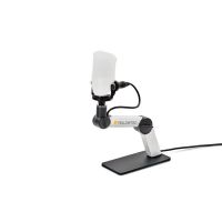 Yellowtec m!ka Table Stand - Aluminium - ohne OnAir-Anzeige - installierte XLR-Stecker mic